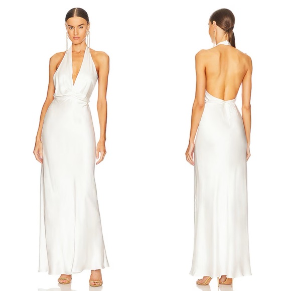 The Bar Grayson Gown in Blanc size 6 NEW! New without tags! - Picture 12 of 12